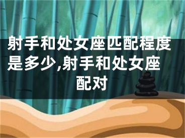 射手和处女座匹配程度是多少,射手和处女座配对