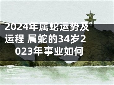 2024年属蛇运势及运程 属蛇的34岁2023年事业如何