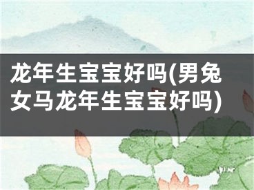 龙年生宝宝好吗(男兔女马龙年生宝宝好吗)