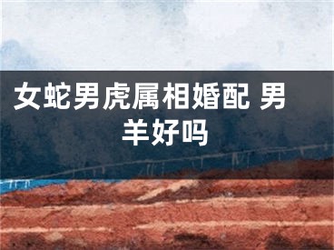 女蛇男虎属相婚配 男羊好吗
