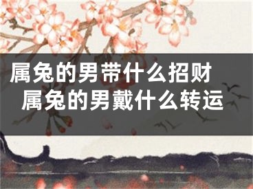 属兔的男带什么招财 属兔的男戴什么转运
