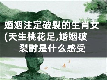 婚姻注定破裂的生肖女(天生桃花足,婚姻破裂时是什么感受