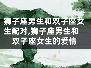 狮子座男生和双子座女生配对,狮子座男生和双子座女生的爱情