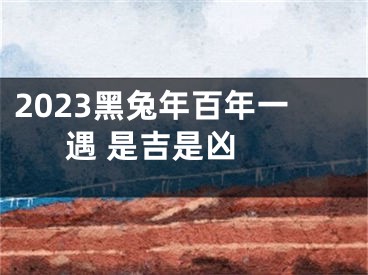 2023黑兔年百年一遇 是吉是凶 