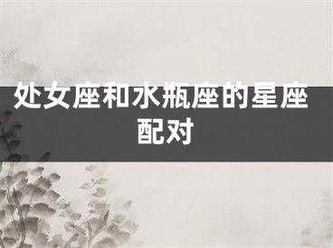 处女座和水瓶座的星座配对