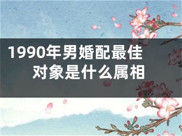 1990年男婚配最佳对象是什么属相
