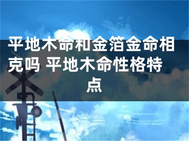 平地木命和金箔金命相克吗 平地木命性格特点