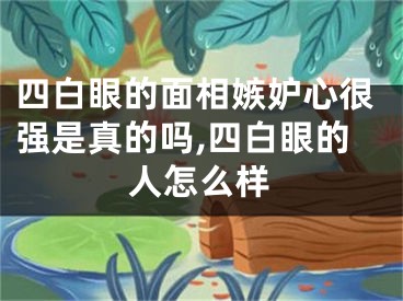 四白眼的面相嫉妒心很强是真的吗,四白眼的人怎么样