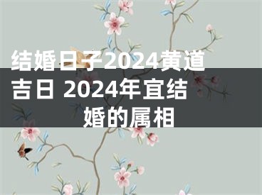 结婚日子2024黄道吉日 2024年宜结婚的属相