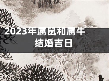 2023年属鼠和属牛结婚吉日