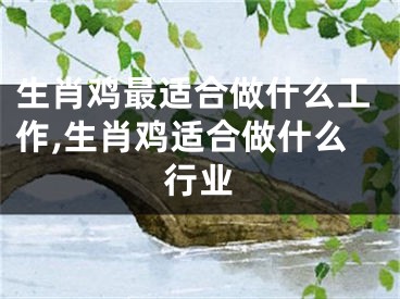 生肖鸡最适合做什么工作,生肖鸡适合做什么行业