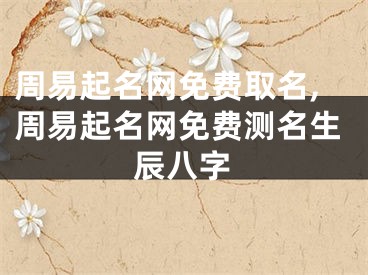 周易起名网免费取名,周易起名网免费测名生辰八字