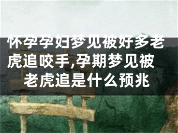 怀孕孕妇梦见被好多老虎追咬手,孕期梦见被老虎追是什么预兆