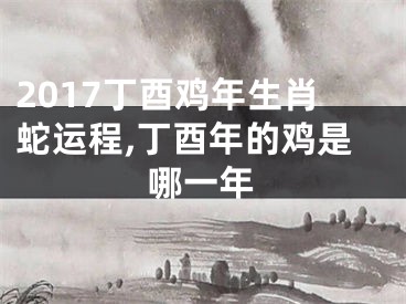 2017丁酉鸡年生肖蛇运程,丁酉年的鸡是哪一年