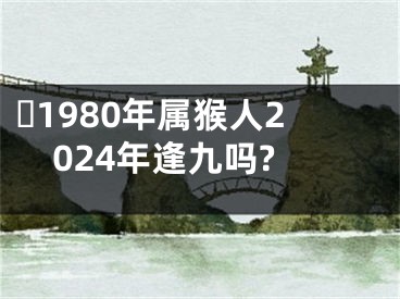 ​1980年属猴人2024年逢九吗?