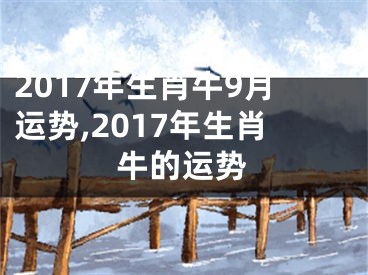 2017年生肖牛9月运势,2017年生肖牛的运势