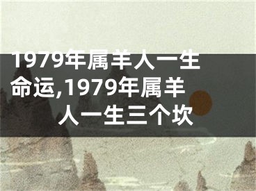 1979年属羊人一生命运,1979年属羊人一生三个坎