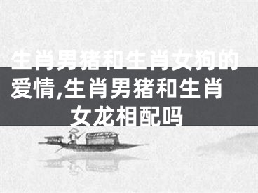 生肖男猪和生肖女狗的爱情,生肖男猪和生肖女龙相配吗