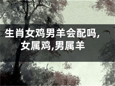 生肖女鸡男羊会配吗,女属鸡,男属羊