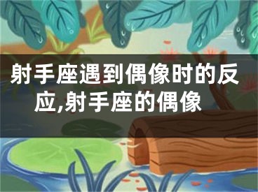 射手座遇到偶像时的反应,射手座的偶像