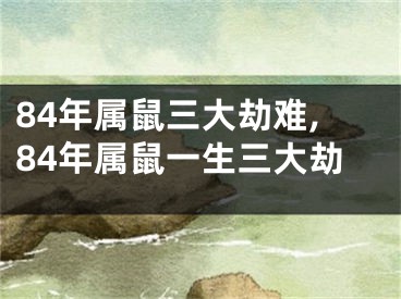 84年属鼠三大劫难,84年属鼠一生三大劫