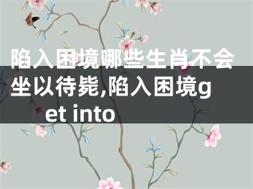 陷入困境哪些生肖不会坐以待毙,陷入困境get into
