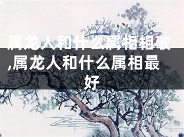 属龙人和什么属相相破,属龙人和什么属相最好