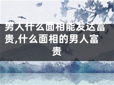 男人什么面相能发达富贵,什么面相的男人富贵