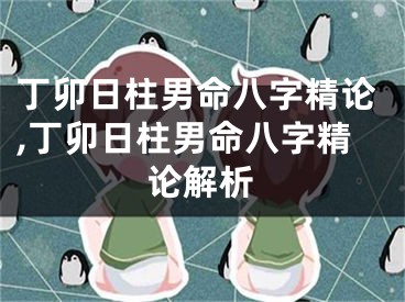 丁卯日柱男命八字精论,丁卯日柱男命八字精论解析