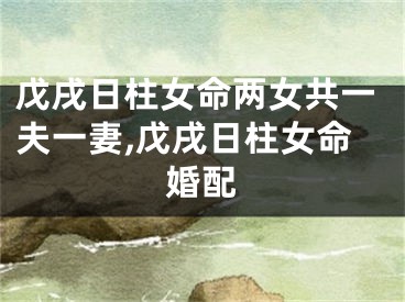 戊戌日柱女命两女共一夫一妻,戊戌日柱女命婚配