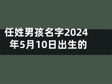 任姓男孩名字2024年5月10日出生的