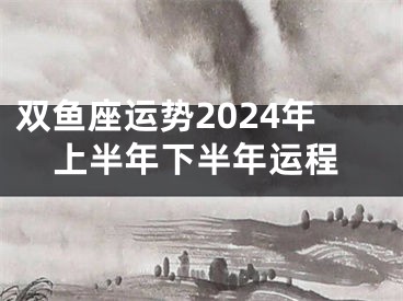 双鱼座运势2024年上半年下半年运程