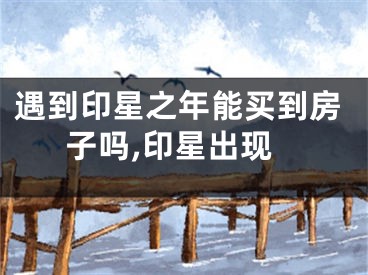 遇到印星之年能买到房子吗,印星出现