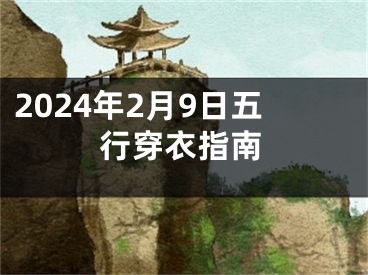 2024年2月9日五行穿衣指南