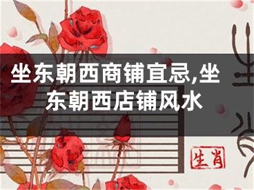 坐东朝西商铺宜忌,坐东朝西店铺风水