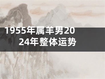 1955年属羊男2024年整体运势