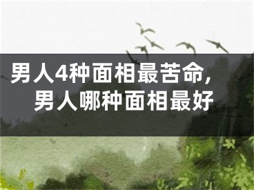 男人4种面相最苦命,男人哪种面相最好