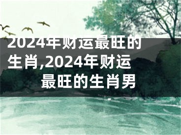2024年财运最旺的生肖,2024年财运最旺的生肖男