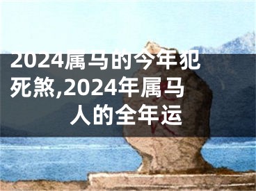 2024属马的今年犯死煞,2024年属马人的全年运