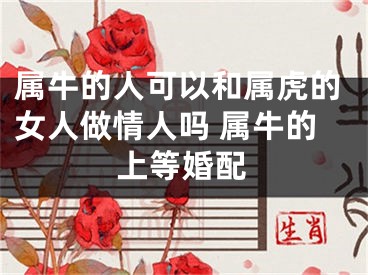 属牛的人可以和属虎的女人做情人吗 属牛的上等婚配