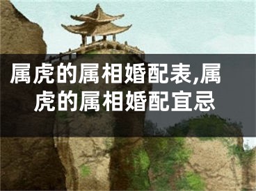 属虎的属相婚配表,属虎的属相婚配宜忌