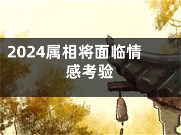 2024属相将面临情感考验