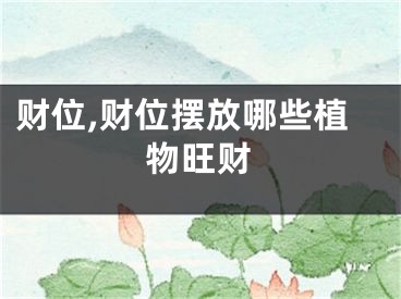 财位,财位摆放哪些植物旺财