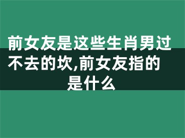 前女友是这些生肖男过不去的坎,前女友指的是什么