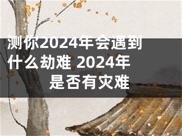 测你2024年会遇到什么劫难 2024年是否有灾难