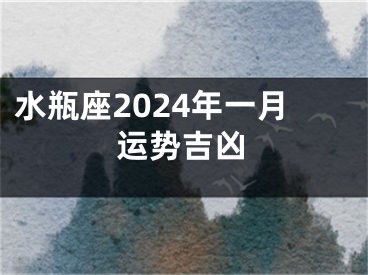 水瓶座2024年一月运势吉凶