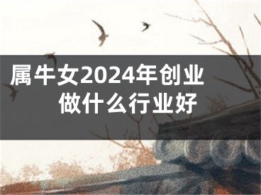 属牛女2024年创业做什么行业好