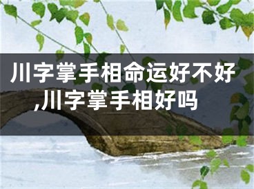 川字掌手相命运好不好,川字掌手相好吗