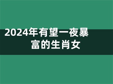 2024年有望一夜暴富的生肖女