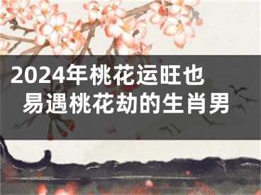 2024年桃花运旺也易遇桃花劫的生肖男